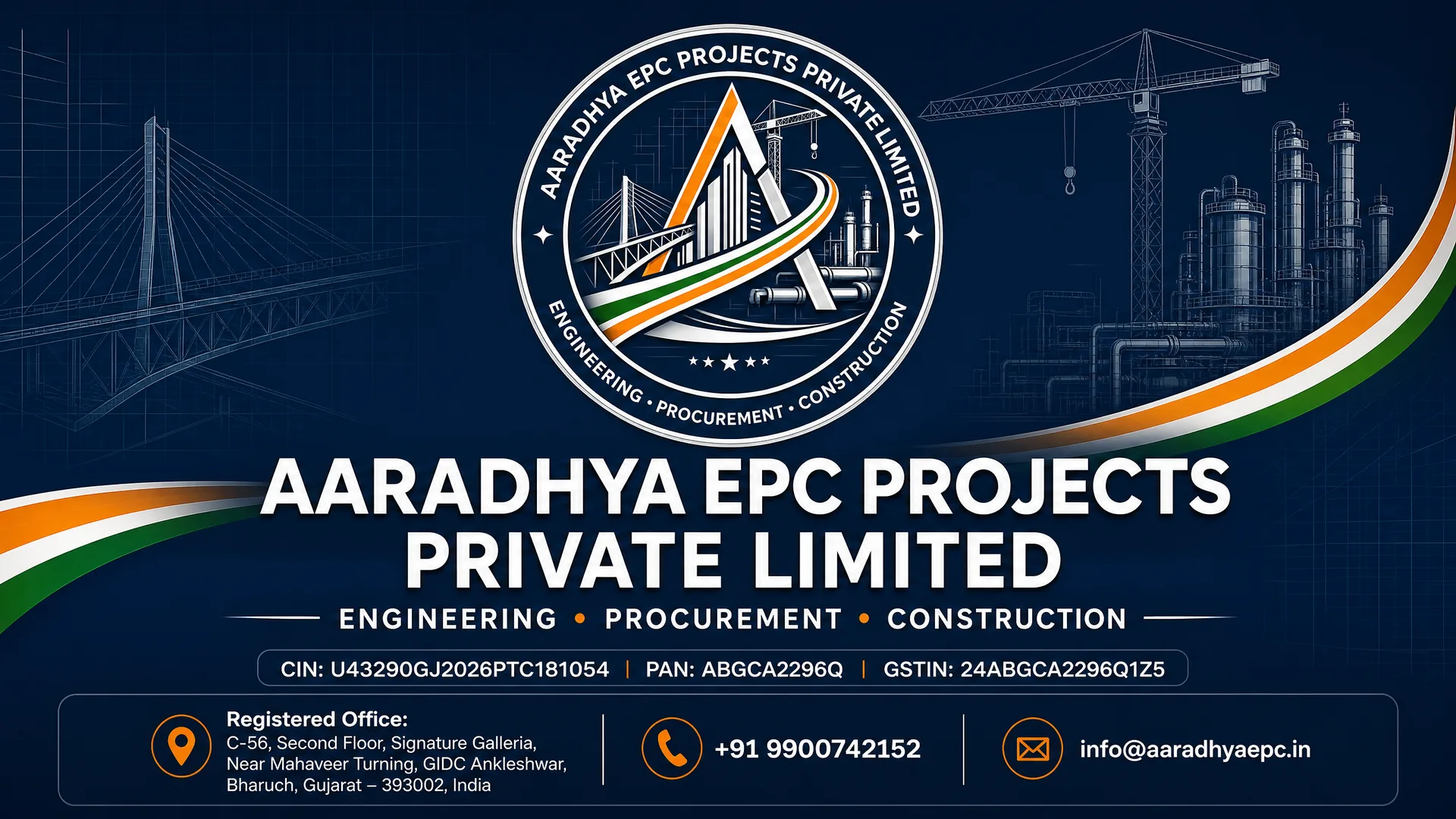 AARADHYA EPC PROJECTS PRIVATE LIMITED corporate banner