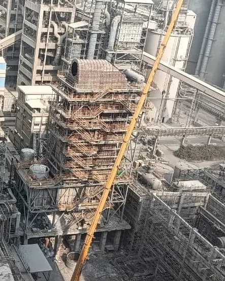 ACC Cement, Wadi Works — 21.5 MW WHRS — full EPC, Aaradhya EPC erection work (3)