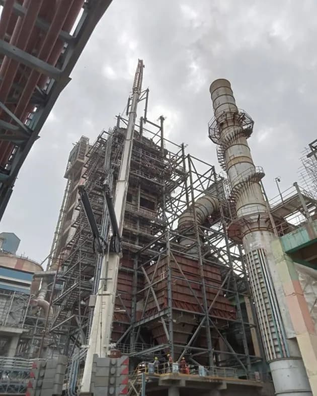 Dalmia Bharat, Belgaum — 2×9 MW WHRS, Aaradhya EPC erection work (1)