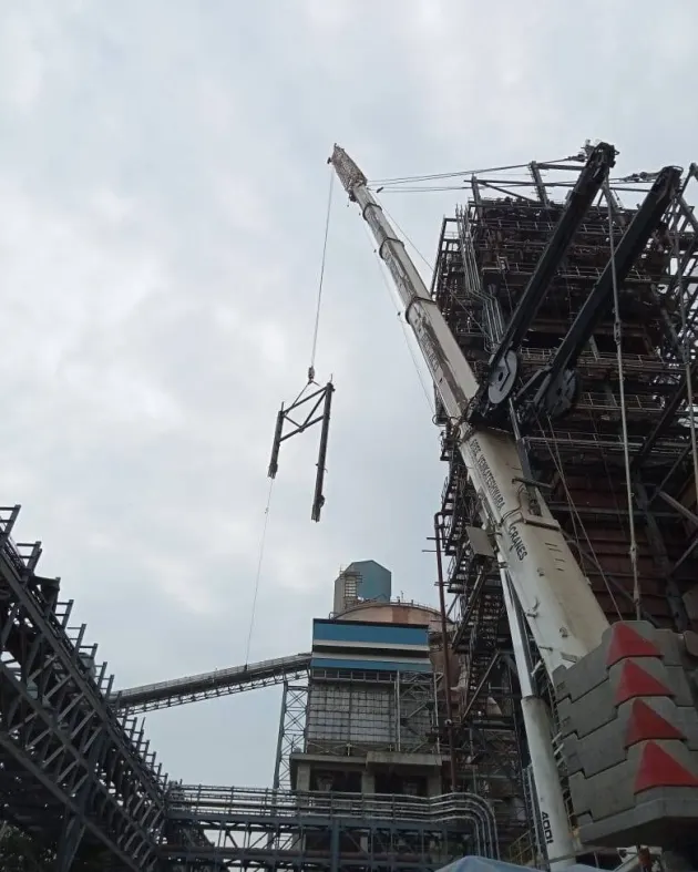 Dalmia Bharat, Belgaum — 2×9 MW WHRS, Aaradhya EPC erection work (3)
