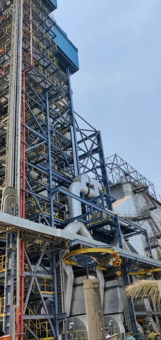 Deepak Phenolics, Dahej — 1×120 TPH CFBC, Aaradhya EPC erection work (1)